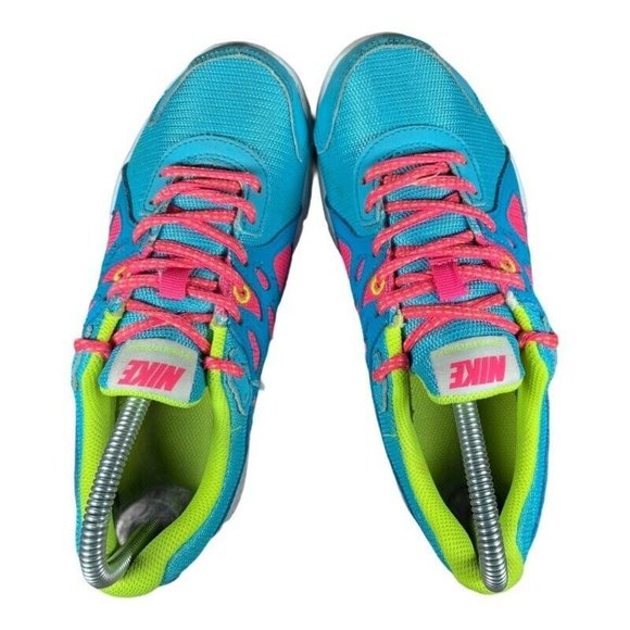 Nike Girls Revolution 2 GS Sneakers Blue 555090-402 Athletic Lace Up Shoes 5 - Picture 7 of 8
